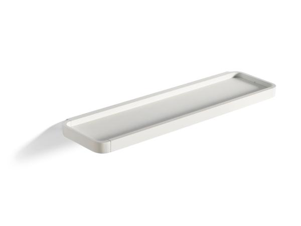 BITZ Zone Rim Shelf 44 x 11 x 2.5 cm White