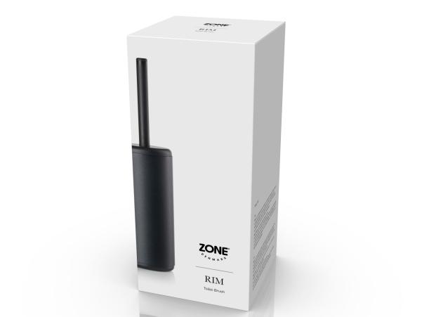 BITZ Zone Rim Toilet Brush Dia 10 X 38.2 Cm Black