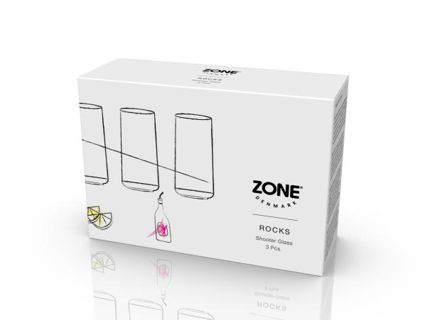 BITZ Zone Rocks Shooter 8 Cm 5 Cl 3 Pcs