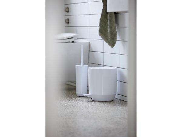 BITZ Zone Suii Pedal Bin Dia. 24 X 24 Cm White