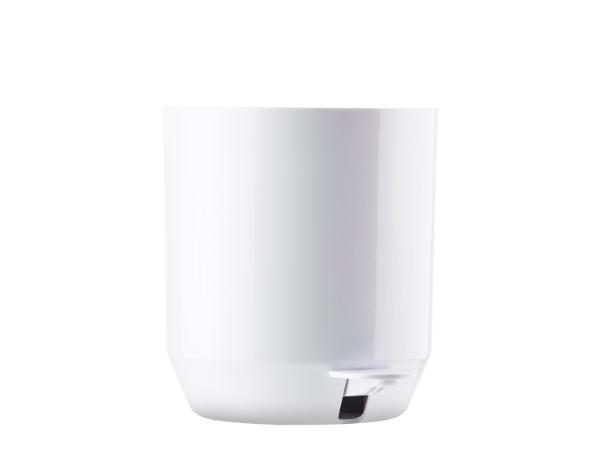 BITZ Zone Suii Pedal Bin Dia. 24 x 24 cm White