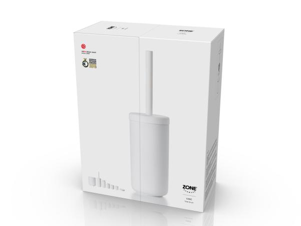 BITZ Zone Ume Toilet Brush Dia. 10 X 38 7 Cm White