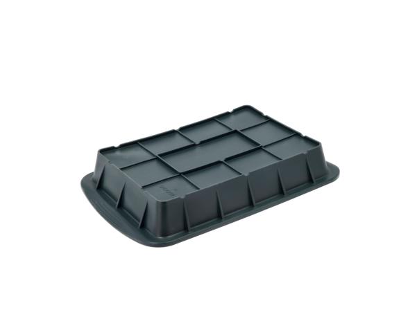 BITZ Blomsterbergs Baking Mould 39 X 25.7 X 6 Cm Grey Silicone
