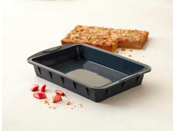 BITZ Blomsterbergs Baking Mould 39 X 25.7 X 6 Cm Grey Silicone