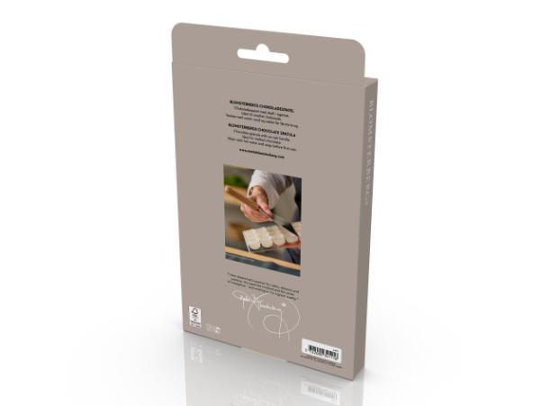 BITZ Blomsterbergs Chocolate Spatula 22 X 15 X 1.7 Cm Oak/Stainless Steel