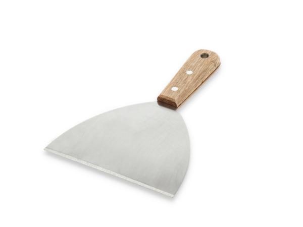 BITZ Blomsterbergs Chocolate spatula 22 x 15 x 1.7 cm Oak/Stainless steel