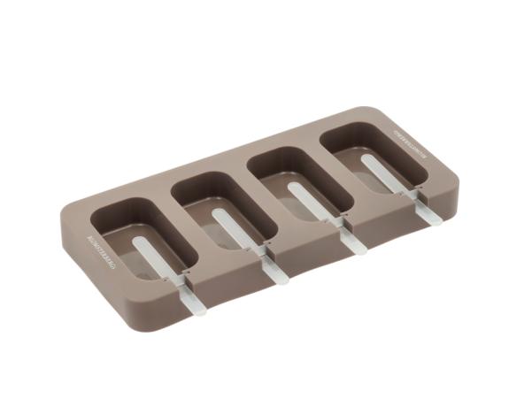 BITZ Blomsterbergs Classic Popsicle Mould With 4 Pcs Latte