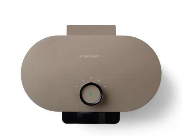 BITZ Blomsterbergs Double Waffle Maker 1600 Watt Latte