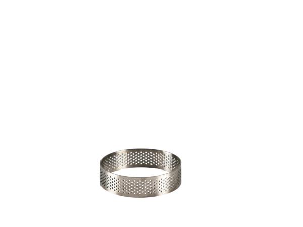 BITZ Blomsterbergs Flan ring with holes Dia. 8 x 2 cm Steel