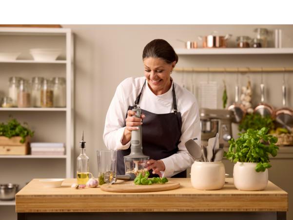 BITZ Blomsterbergs Hand Blender Set 1000 Watt Latte