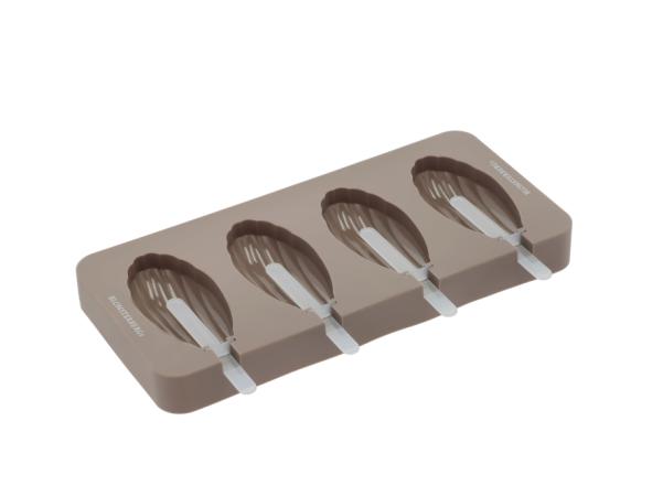 BITZ Blomsterbergs Madeleine Popsicle Mould With 4 Pcs Latte