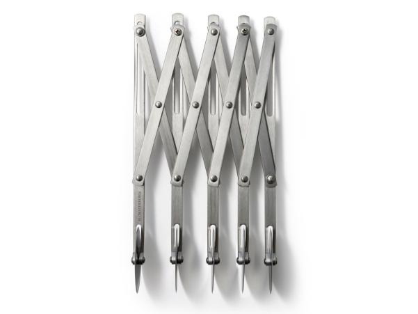 BITZ Blomsterbergs Pastry Cutter With 5 Wheels Steel