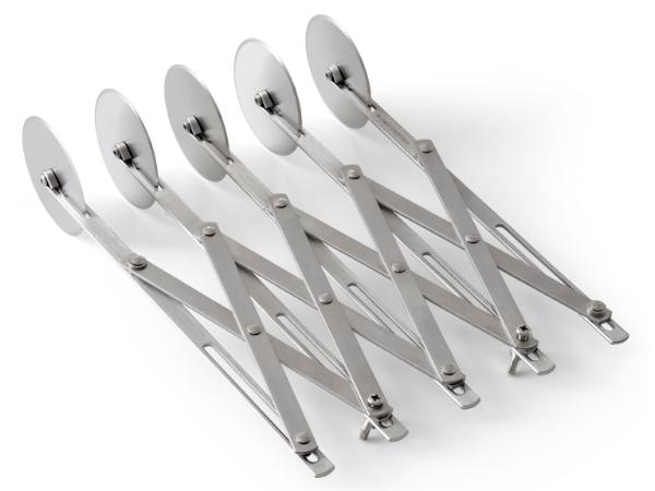 BITZ Blomsterbergs Pastry cutter with 5 wheels Steel