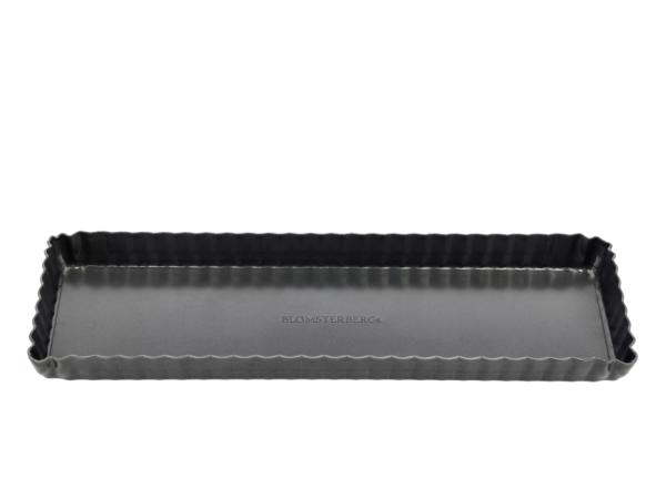BITZ Blomsterbergs Pie pan rectangular 35 x 11 x 2.6 cm Dark Grey
