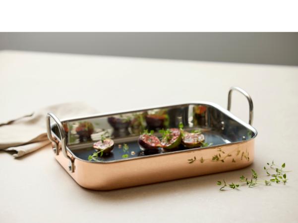 BITZ Blomsterbergs Roasting Dish 35 X 25.5 X 6.3 Cm Copper