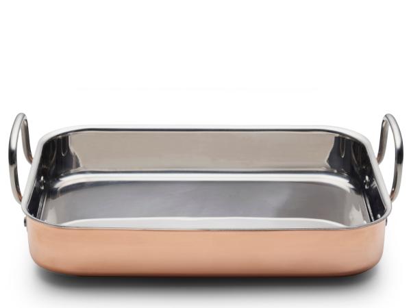 BITZ Blomsterbergs Roasting dish 35 x 25.5 x 6.3 cm Copper