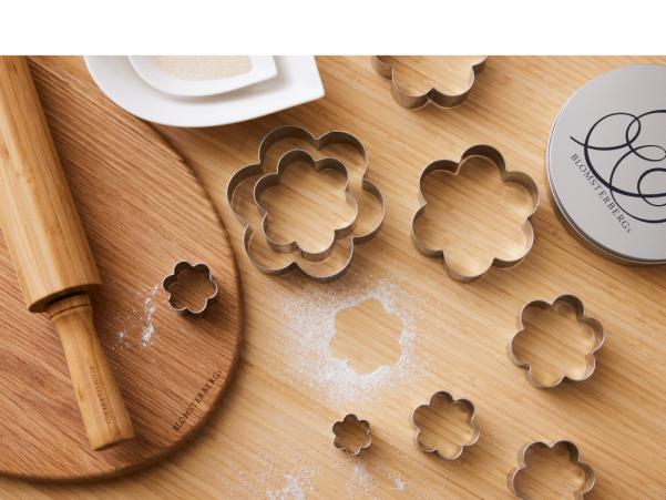 BITZ Blomsterbergs Rolling Pin Dia 5.5 X 53 Cm Bamboo