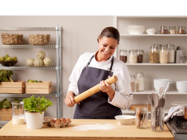 BITZ Blomsterbergs Rolling Pin Dia 5 X 51 Cm Bamboo