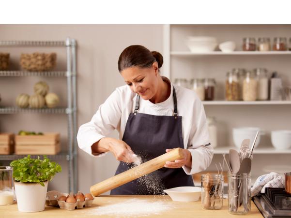 BITZ Blomsterbergs Rolling Pin Dia 5 X 51 Cm Bamboo
