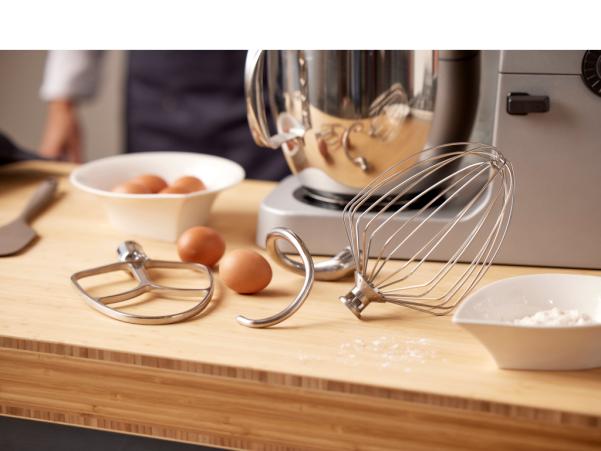 BITZ Blomsterbergs XL Stand Mixer 7 Liter 800 Watt Silver