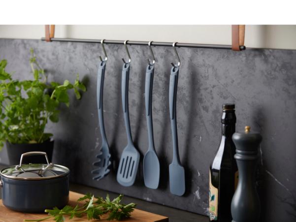 BITZ By Tareq Taylor Annie Cooking Spoon 33 X 6.5 X 2.5 Cm Indigo