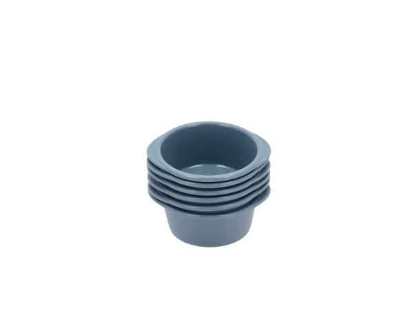 BITZ By Tareq Taylor Pecan Cupcake/Cinnamon-roll Mould Dia 9 X 4 Cm 6 Pcs Indigo