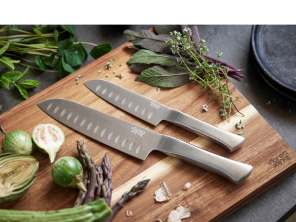 BITZ By Tareq Taylor Precision Santoku Knife Small 24 Cm Steel