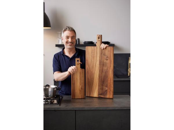 BITZ By Tareq Taylor Tarragon Cutting Board 72 X 34 X 2.5 Cm Nature