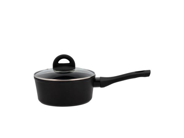 BITZ Funktion Ceramica Saucepan Dia 18 X 8 Cm 1.8 Liter Black