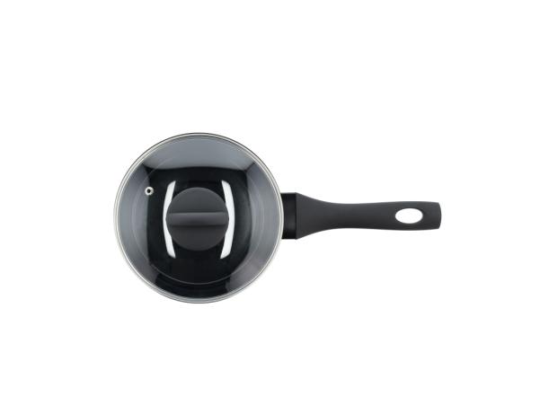 BITZ Funktion Ceramica Saucepan Dia 18 X 8 Cm 1.8 Liter Black