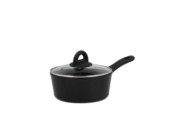 BITZ Funktion Ceramica Saucepan Dia 18 X 8 Cm 1.8 Liter Black