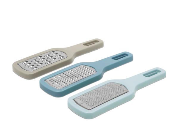 BITZ Funktion Grater 21 X 6 5 X 4 Cm 3 Pcs Blue/Light Blue/Grey