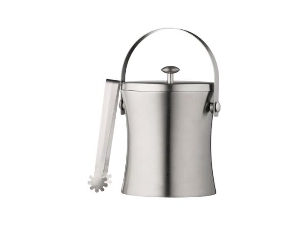 BITZ Funktion Ice bucket w/ tongs Dia 12 2 x 16 3 cm