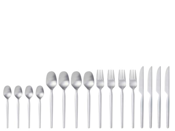 BITZ Gense Dorotea Cutlery Set 16 Parts Matte Steel