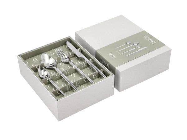 BITZ Gense Dorotea Cutlery Set 16 Parts Matte Steel