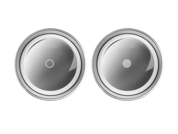 BITZ Gense Dorotea Salt And Pepper Mill Set Dia 7 31 X 14 Cm Polished Steel