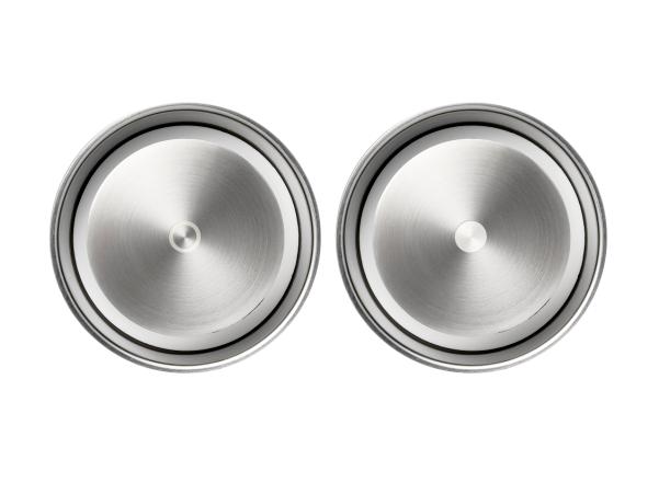 BITZ Gense Dorotea Salt And Pepper Mill Set Dia 7 31 X 14 Cm Matte Steel