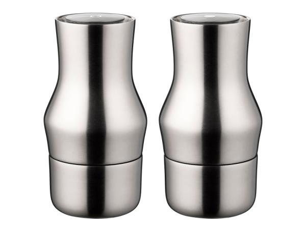 BITZ Gense Dorotea Salt and pepper mill set Dia 7 31 x 14 cm Matte steel