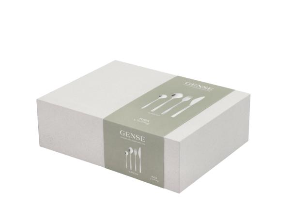 BITZ Gense Fuga Cutlery Set 16 Parts Matte/Polished Steel