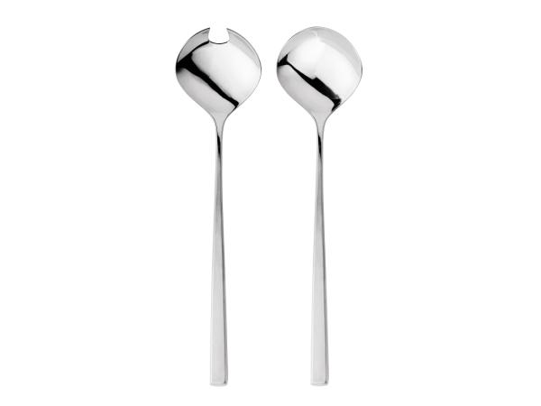 BITZ Gense Fuga Salad Cutlery 25 Cm Matte/Polished Steel