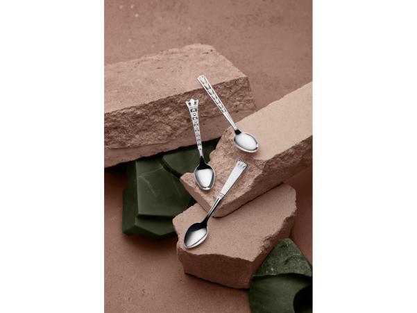 BITZ Gense Kungasilver Coffee Spoon Carl Philip 12.2 Cm 830