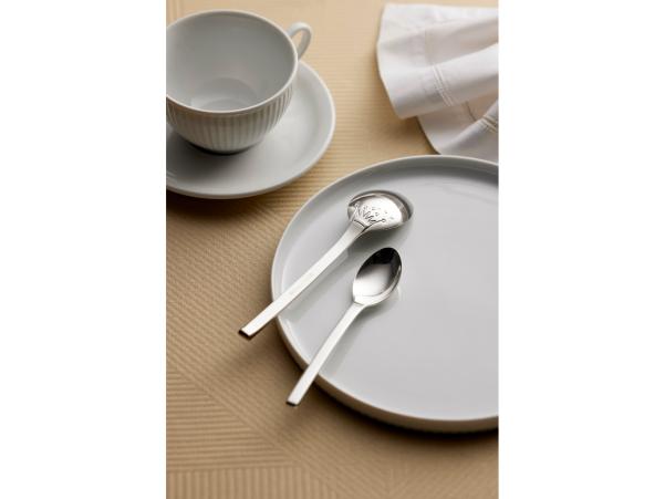 BITZ Gense Kungasilver Dessert Spoon Leonore 15 Cm 830