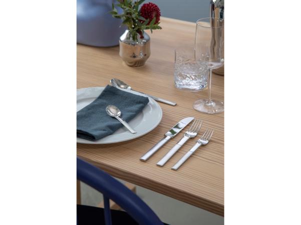 BITZ Gense Nobel Lunch Fork 16 6 Cm Matte/Polished Steel
