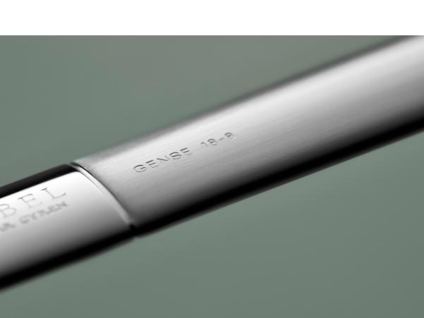 BITZ Gense Nobel Table Fork 19 2 Cm Matte/Polished Steel