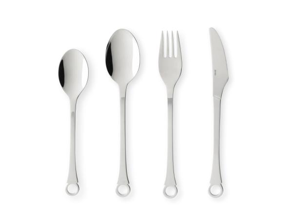 BITZ Gense Pantry Cutlery Set 16 Parts Matte/Polished Steel