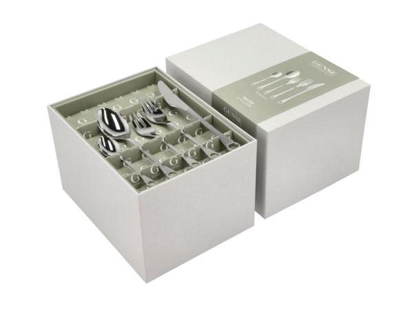 BITZ Gense Pantry Cutlery Set 60 Parts Matte/Polished Steel