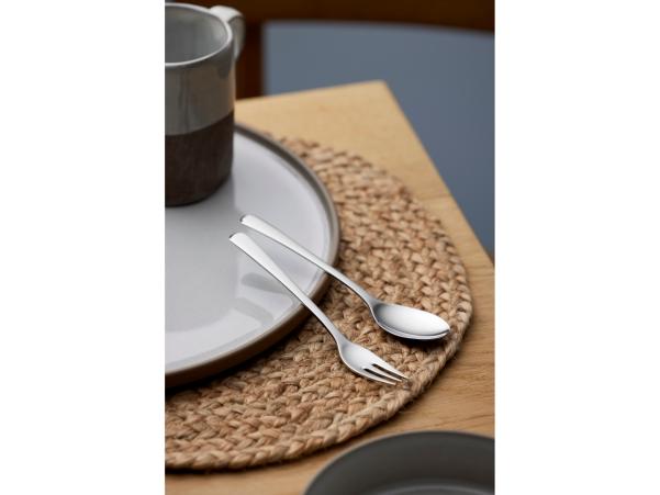 BITZ Gense Steel Line Dessert Spoon 16 3 Cm Polished Steel