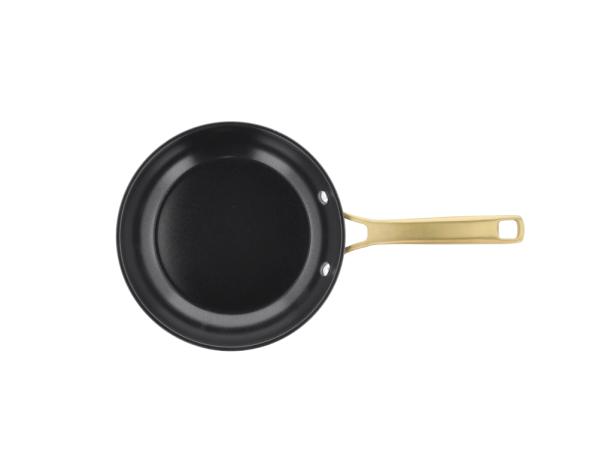 BITZ HOLM Brasserie Frying Pan Ceramic Non-stick Dia 20 Cm Black