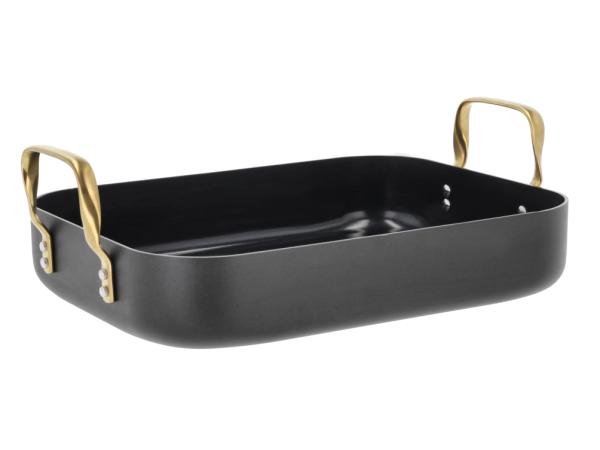BITZ HOLM Brasserie Roasting dish ceramic non-stick 34 x 26 x 8 cm Black