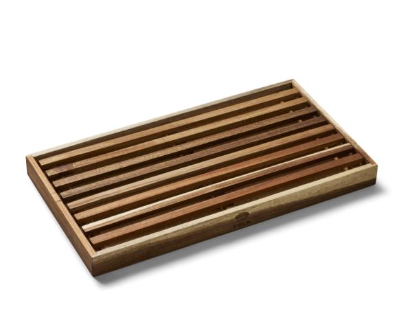 BITZ HOLM Crumb catcher bread board 43 x 23 x 3.5 cm Acacia wood